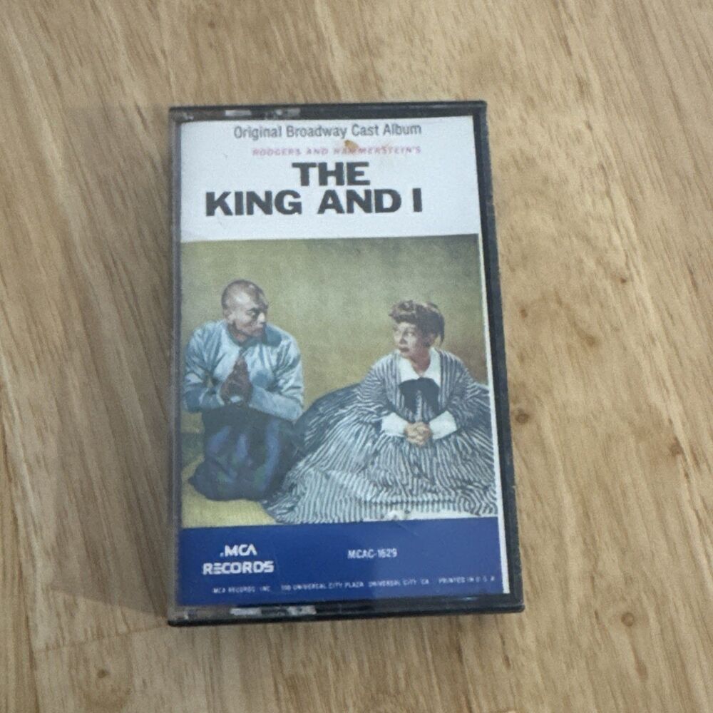 The King And I Original Broadway Cast Album On Cassette